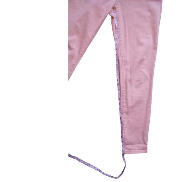 CAbi Cropped Bree Capri womens pants - stretch size 6 - coral color - Picture 3 of 7